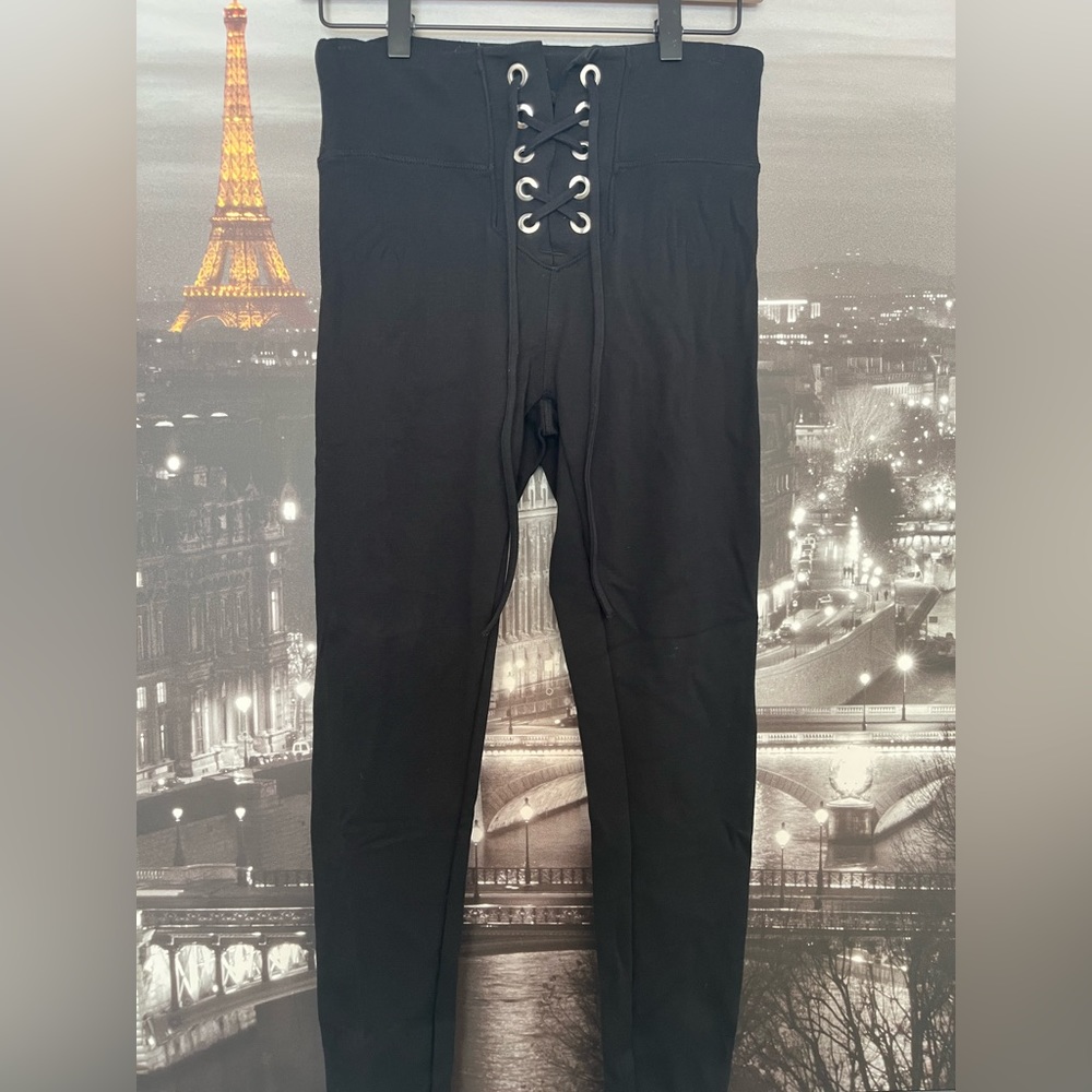 EXPRESS lace up leggings